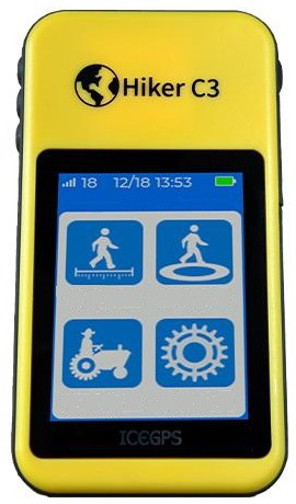 ICEGPS C3 touch-screen GNSS area meter