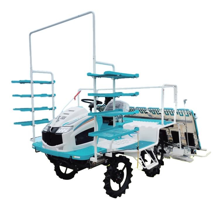 Rice transplanter, one of the machine types supported by ICEGPS auto steering