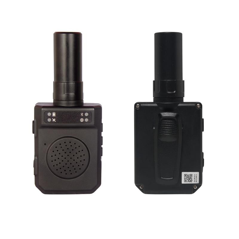 ICEGPS D10/D15 wearable RTK receiver, front and back
