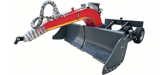Land scraper compatible with the ICEGPS land leveling system