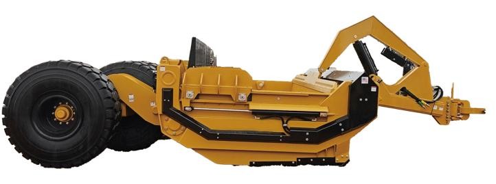 Heavy-duty wheeled land leveler compatible with the ICEGPS land leveling system