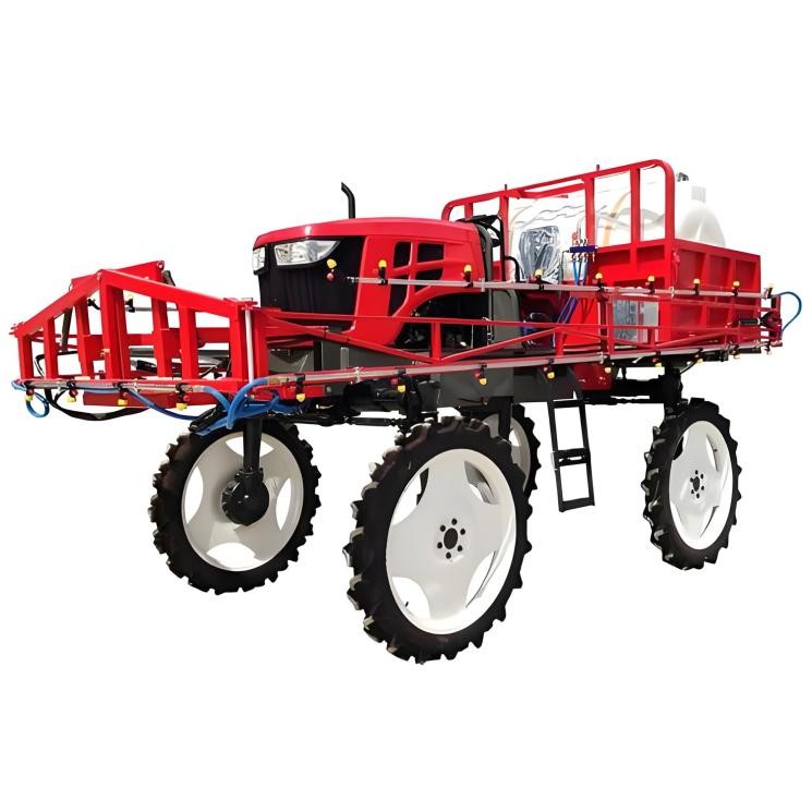 Self-propelled sprayer vehicle